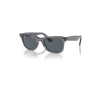 Ray-Ban Sunglasses Unisex Original Wayfarer Classic - Transparent Gray Frame Blue Lenses 50-22