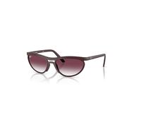 Ray-Ban Sunglasses Unisex Predator Liteforce - Sand Dark Violet Frame Violet Lenses 59-20