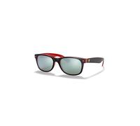 Ray-Ban Sunglasses Unisex Rb2132m Scuderia Ferrari Collection - Black Frame Silver Lenses 55-18