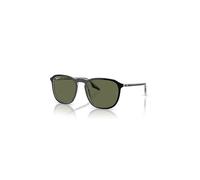 Ray-Ban Sunglasses Unisex Rb2203 - Black On Transparent Frame Green Lenses Polarized 52-20