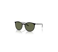 Ray-Ban Sunglasses Unisex Rb2204 - Black On Transparent Frame Green Lenses Polarized 54-20