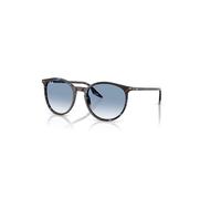 Ray-Ban Sunglasses Unisex Rb2204 - Havana Blue Tortoiseshell Frame Blue Lenses 51-20