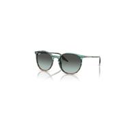 Ray-Ban Sunglasses Unisex Rb2204 - Striped Blue & Green Frame Blue Lenses 54-20