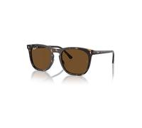Ray-Ban Sunglasses Unisex Rb2210 - Havana Frame Brown Lenses Polarized 53-21