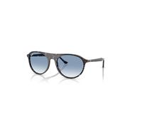 Ray-Ban Sunglasses Unisex Rb2215 - Havana Blue Tortoiseshell Frame Blue Lenses 59-20