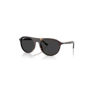 Ray-Ban Sunglasses Unisex Rb2215 - Havana Frame Black Lenses Polarized 56-20