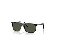 Ray-Ban Sunglasses Unisex Rb2216 - Black Frame Green Lenses 61-18