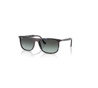 Ray-Ban Sunglasses Unisex Rb2216 - Havana Blue Tortoiseshell Frame Blue Lenses 58-18