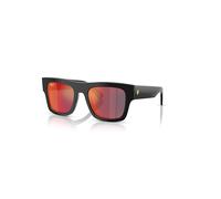 Ray-Ban Unisex Sunglass RB2217M Home Race Special Edition 2025 - Frame color: Black, Lens color: Grey Mirror Blue/Red