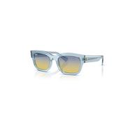 Ray-Ban Sunglasses Unisex Rb2228m Scuderia Ferrari Collection - Transparent Light Blue Frame Yellow Lenses 53-19