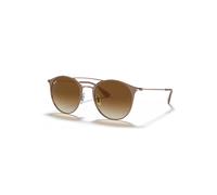 Ray-Ban Sunglasses Unisex Rb3546 - Beige On Copper Frame Brown Lenses 52-20