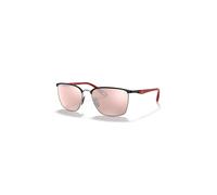 Ray-Ban Sunglasses Unisex Rb3673m Scuderia Ferrari Collection Polarized+ Lenses - Red Frame Silver Lenses Polarized 56-17