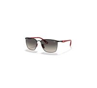 Ray-Ban Sunglasses Unisex Rb3673m Scuderia Ferrari Collection - Red Frame Grey Lenses 56-17