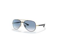Ray-Ban Sunglasses Unisex Rb3675 - Black Frame Blue Lenses 58-14