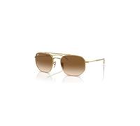 Ray-Ban Sunglasses Unisex Rb3707 - Arista Gold Frame Brown Lenses 57-20