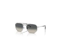 Ray-Ban Sunglasses Unisex Rb3707 - Silver Frame Grey Lenses 57-20