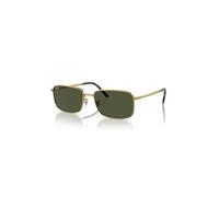 Ray-Ban Unisex Sunglass RB3717 - Frame color: Gold, Lens color: Green