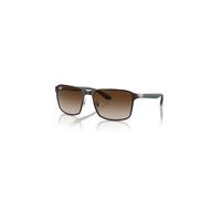 Ray-Ban Unisex Sunglass RB3721 - Frame color: Brown On Gunmetal, Lens color: Brown