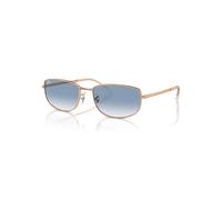 Ray-Ban Sunglasses Unisex Rb3732 - Rose Gold Frame Blue Lenses 56-18