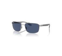 Ray-Ban Sunglasses Unisex Rb3737 - Black Frame Blue Lenses 60-18
