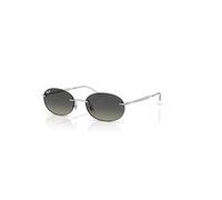 Ray-Ban Sunglasses Unisex Rb3767 - Silver Frame Grey Lenses 54-18