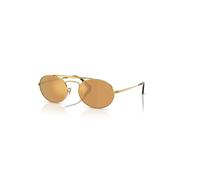 Ray-Ban Sunglasses Unisex Rb3775m Scuderia Ferrari Collection - Legend Gold Frame Brown Lenses 54-20