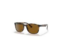 Ray - Ban Unisex RB4374 710/33 Sunglasses Nylon Turtle Brown Squared Normal