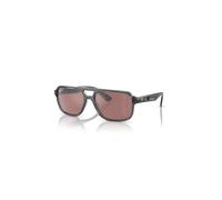 Ray-Ban Sunglasses Unisex Rb4414m Scuderia Ferrari Collection Polarized+ Lenses - Transparent Grey Frame Silver Lenses Polarized 58-17