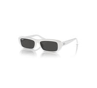 Ray-Ban Sunglasses Unisex Rb4436d Bio-based - White Frame Grey Lenses 55-16