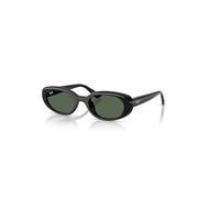 Ray-Ban Sunglasses Unisex Rb4441d Bio-based - Black Frame Green Lenses 53-21