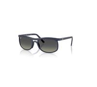 Ray-Ban Sunglasses Unisex Rb4452 Liteforce - Sand Dark Blue Frame Grey Lenses 56-20