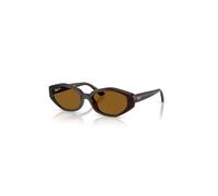 Ray-Ban Sunglasses Unisex Rb4473d - Dark Brown Frame Brown Lenses Polarized 56-18