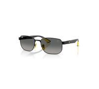 Ray-Ban Sunglasses Unisex Rb8329m Scuderia Ferarri Collection - Matte Black Frame Grey Lenses 59-19
