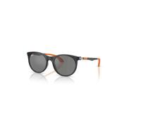 Ray-Ban Sunglasses Unisex Rb9082s Kids - Gunmetal Frame Silver Lenses 47-17