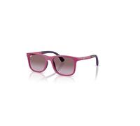 Ray-Ban Sunglasses Unisex Rb9084s Kids Bio-based - Fucsia On Rubber Violet Frame Violet Lenses 47-16