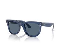 Ray-Ban Sunglasses Unisex Rbr0502s Wayfarer Reverse, Transparent navy/dark blue, 53 mm