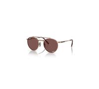 Ray-Ban Sunglasses Unisex Round II Titanium - Rose Gold Frame Violet Lenses Polarized 50-20