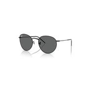 Ray-Ban Sunglasses Unisex Round Reverse - Black Frame Grey Lenses 55-21