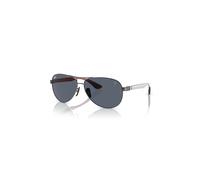 Ray-Ban Sunglasses Unisex Scuderia Ferrari Las Vegas Ltd | Rb8331m - Allutex Grey & Red Frame Grey Lenses 61-13