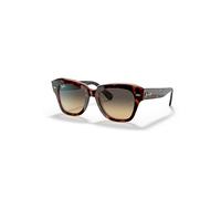 Ray-Ban Sunglasses Unisex State Street - Tortoise Frame Brown Lenses 49-20