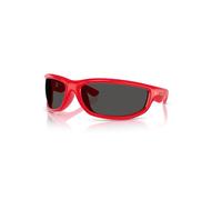 Ray-Ban Sunglasses Unisex Ultra Wrap 003 Next Generation Collection - Red Frame Black Lenses 86-20