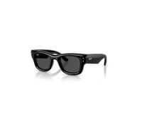 Ray-Ban Sunglasses Unisex Wayfarer Puffer - Black Frame Black Lenses 47-23