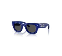 Ray-Ban Sunglasses Unisex Wayfarer Puffer Crystal Edition - Blue & Strass Frame Black Lenses 47-23