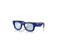Ray-Ban Sunglasses Unisex Wayfarer Puffer Special Collection - Blue Frame Green Lenses 47-23