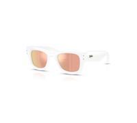 Ray-Ban Sunglasses Unisex Wayfarer Puffer Special Collection - White Frame Brown Lenses 47-23