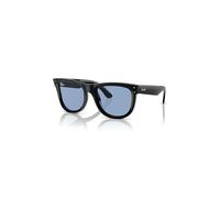 Ray-Ban Unisex Sunglasses Rbr0502s Wayfarer Reverse, black/light blue, 53 mm