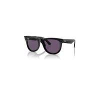 Ray-Ban Sunglasses Unisex Wayfarer Reverse - Black Frame Violet Lenses 53-20