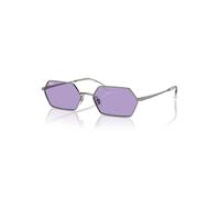 Ray-Ban Unisex Rb3728 Yevi Sunglasses, Gunmetal/Purple, 58 mm