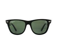 Ray-Ban Sunglasses Wayfarer 2140 901/58 Black Green G-15 Polarized Large 54mm