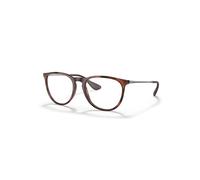 Ray-Ban Sunglasses Woman Erika Blue-violet Light Clear - Gunmetal Frame Clear Lenses 54-18